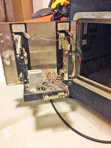 Inside Coin Door