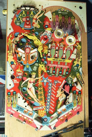 Stripped Playfield