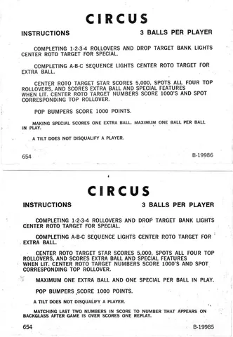 Instruction Cards