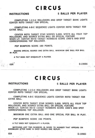 Instruction Cards