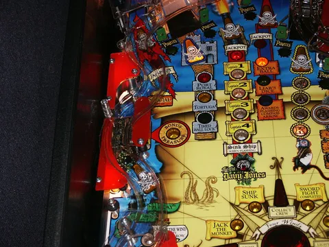 Prototype - Left Playfield Detail*