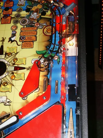 Prototype - Lower Right Playfield Detail*