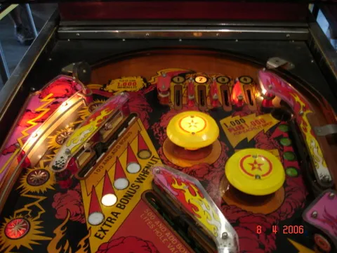 Illuminated Upper Playfield