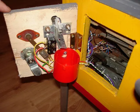 Inside Coin Door