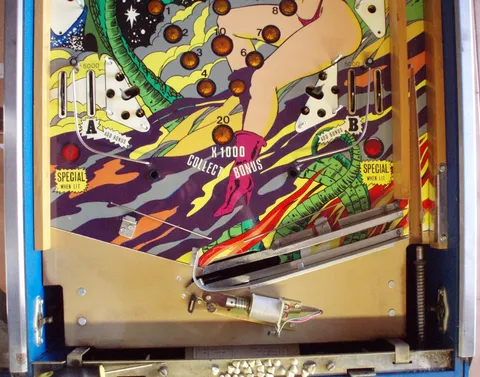 Stripped Lower Playfield
