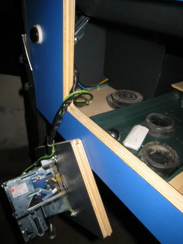 Coin Door Removed