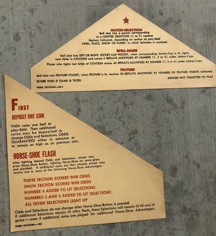 Instruction Cards