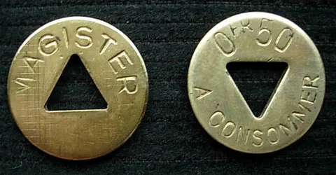 Token - 50 Centimes Value