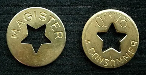 Token - 75 Centimes Value