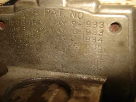 Coin Slide Patent Numbers