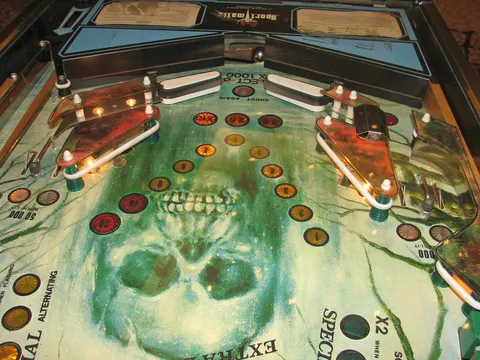 Illuminated Lower Playfield - Downfield View