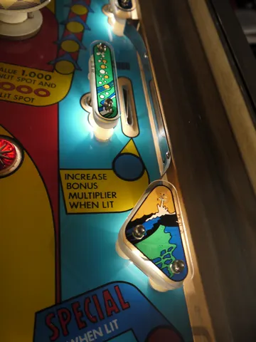 Illuminated Playfield - Detail*