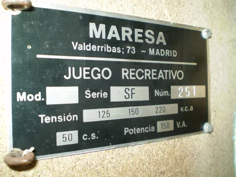 Manufacturer Plate*