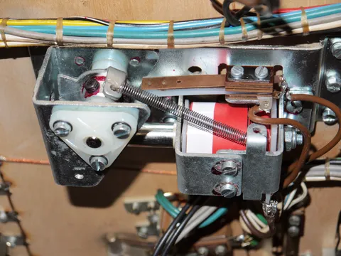 Under Playfield - Right Flipper Mechanism*