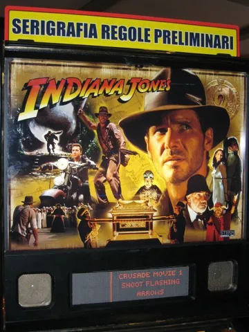 Sample Game - Illuminated Backglass*