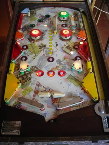 Illuminated Playfield - Glass Removed*