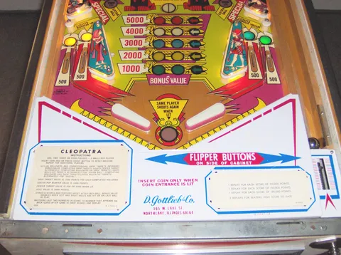 Illiminated Lower Playfield