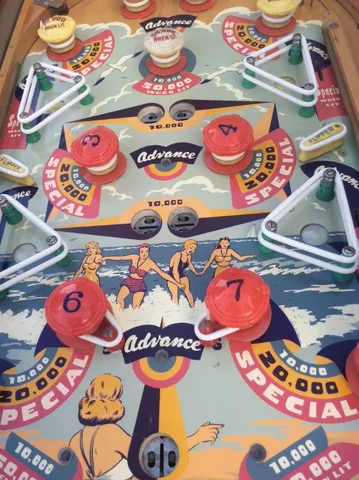 Playfield (with retrofit flippers)