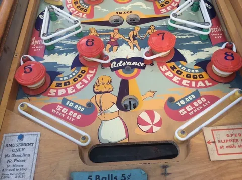 Lower Playfield (with retrofit flippers)
