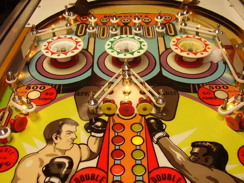 Upper Playfield - Plastics Removed