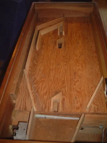 Inside Cabinet - Drain Board