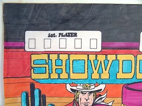 Original Backglass Artwork - Detail*