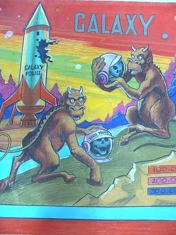Original Backglass Artwork - Section*