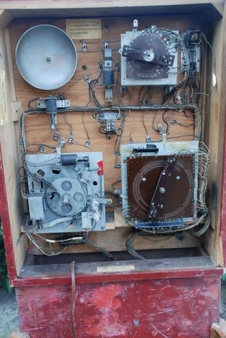 Inside Backbox - Projection Bulb Installed*