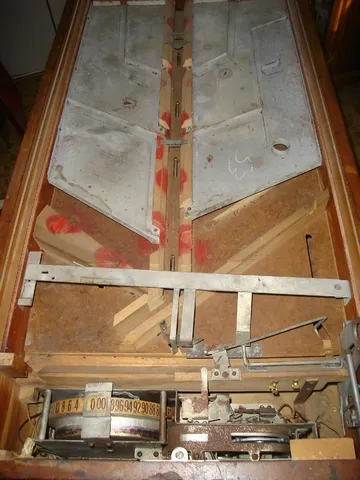 Under Playfield - Drain Board