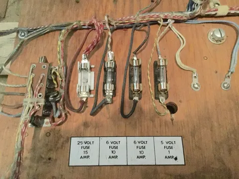 Inside Cabinet - Fuses*