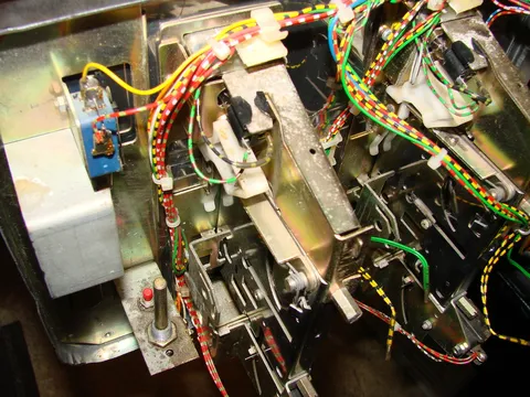 Inside European Coin Door