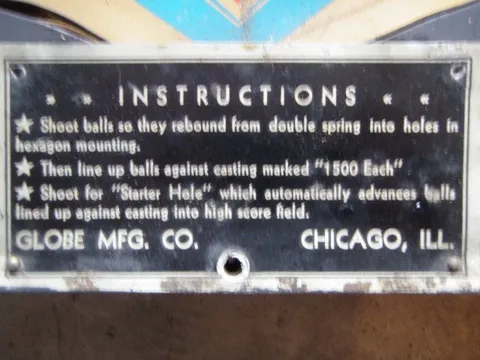 Instruction Card