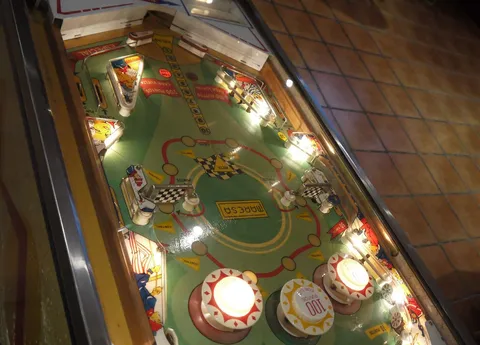 Illuminated Playfield - Downfield View