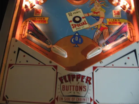 Illuminated Lower Playfield
