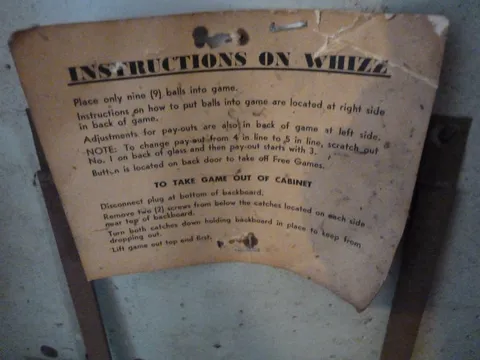 Operator Instructions