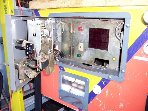 Inside Coin Door - Diagnostic Display*