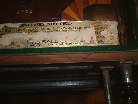 Lower Playfield - Original Label