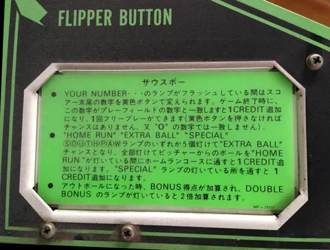Japanese Instruction Card*