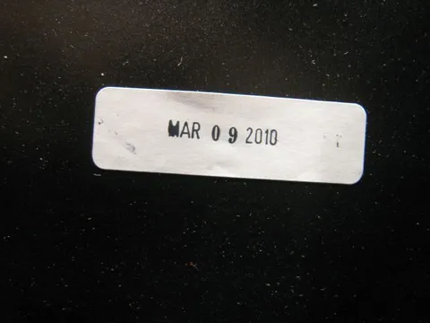 Sample Game - Date of Manufacture*