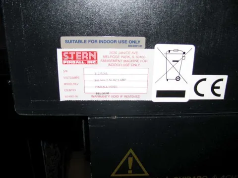 Manufacturer Label*