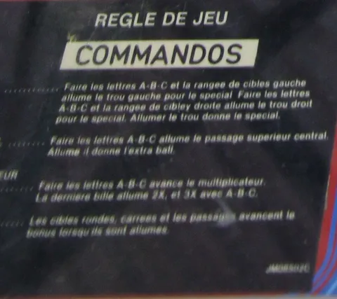 Instruction Card