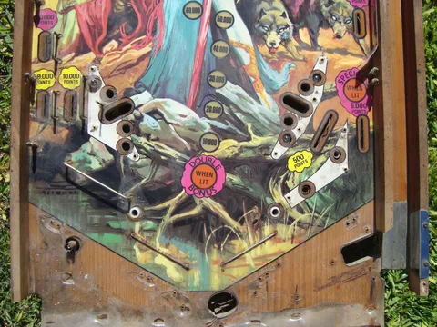 Stripped Lower Playfield