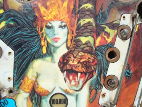 Stripped Playfield - Detail
