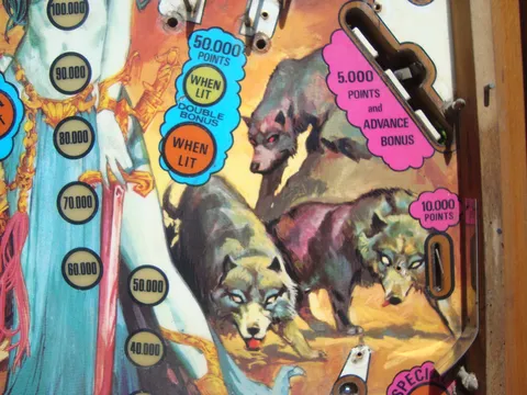 Stripped Playfield - Detail
