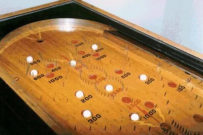 Detail of playfield