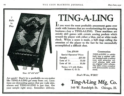 Coin Machine Journal Ad