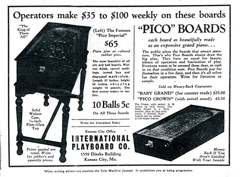 Coin Machine Journal Ad*