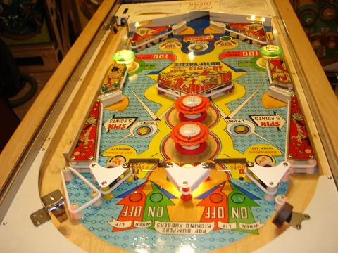 Playfield, Showing Cardholder Lamps*