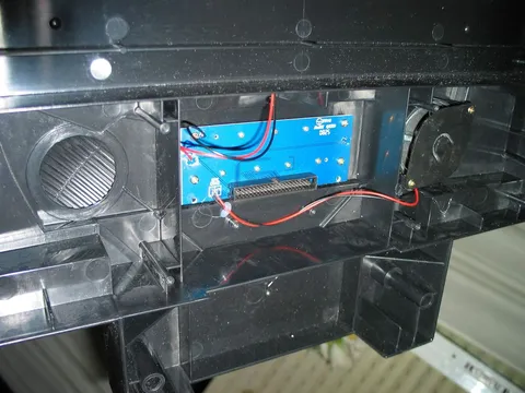 Inside Lower Backbox