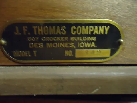 Manufacturer Plate*
